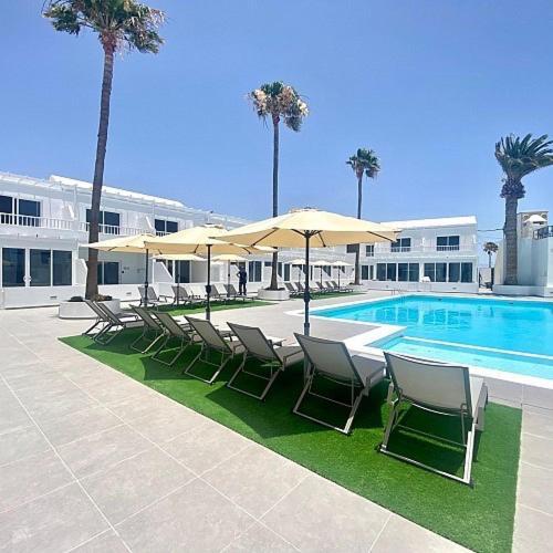 Puerto Del Carmen Airconditioned 2Bed Poolside Apt 外观 照片